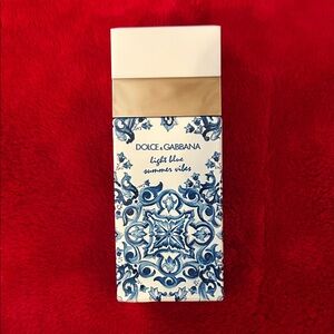 Dolce & Gabbana Light Blue Summer Vibes with Blue and White Design